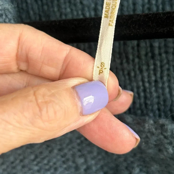 Free People Spruce Green Double Breasted Cropped Cardigan Sweater Size Small - Picture 3 of 7